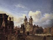 Jan van der Heyden Christ Church painting